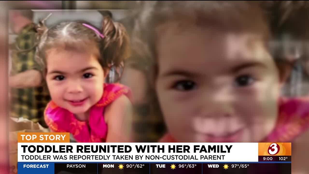 Peoria toddler found safe after being reportedly kidnapped by non ...