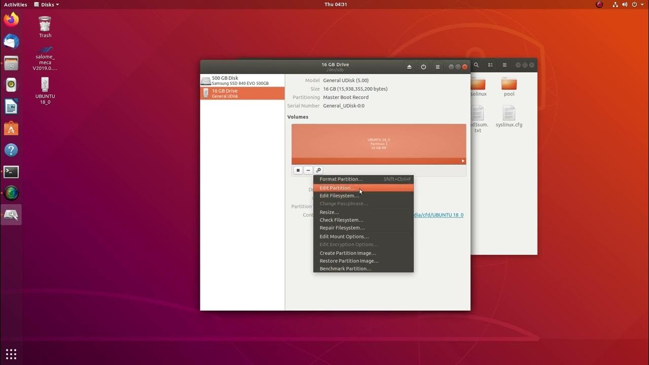 Quick and Easy USB Formatting in Ubuntu Disks Quick Format Tutorial