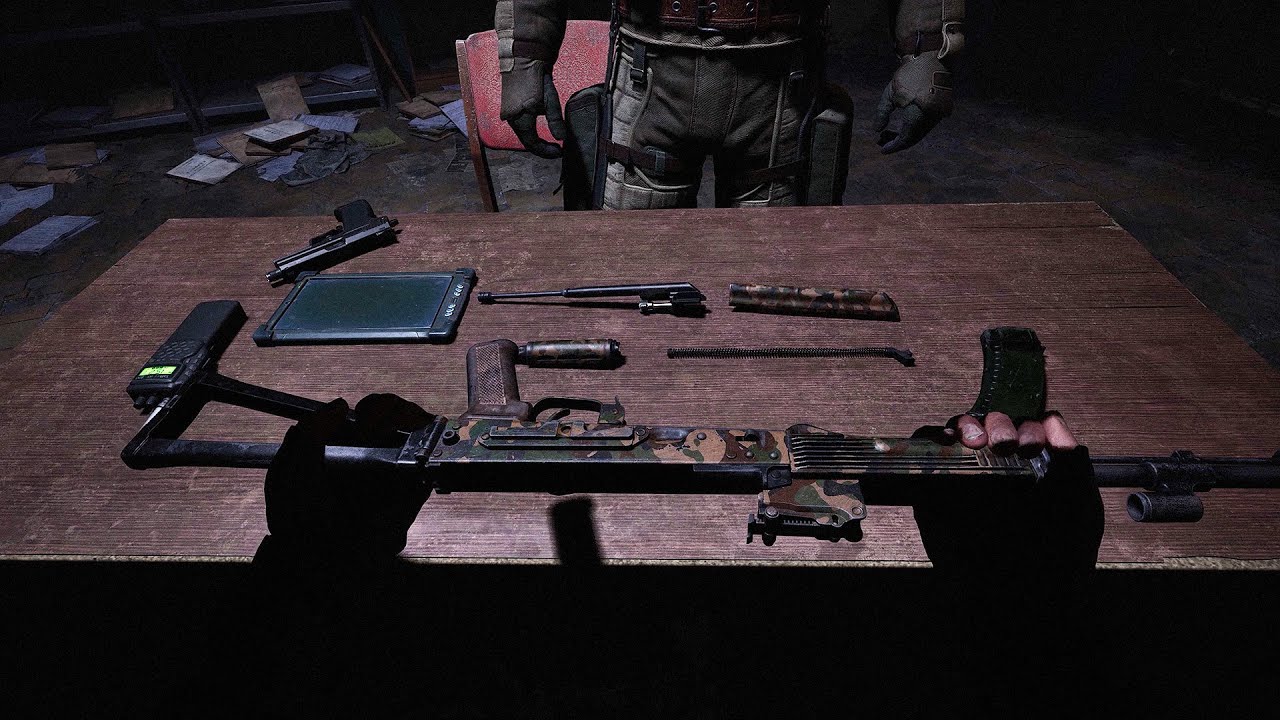 The most satisfying gun assembling scene in Stalker 2