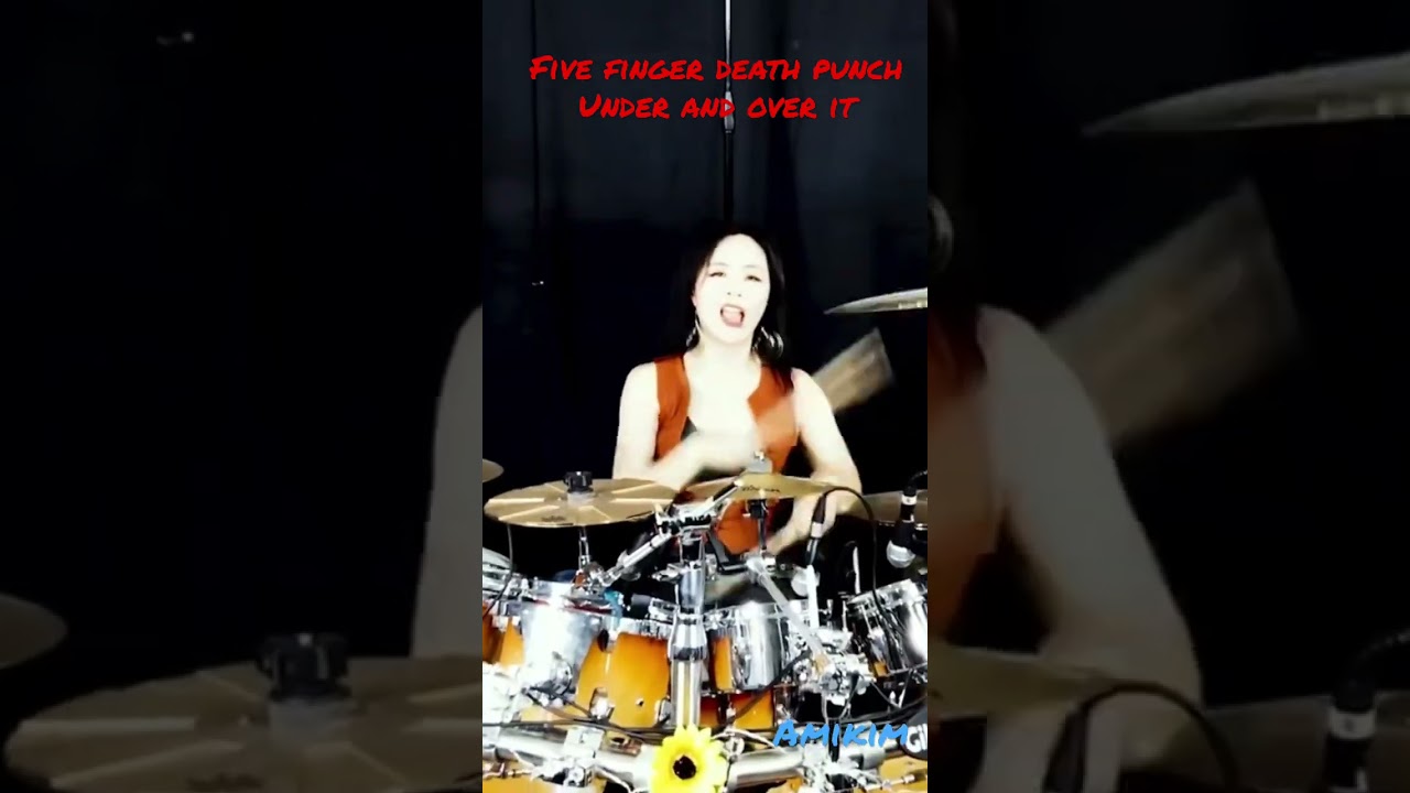 Five finger death punch - under and over it #drumcover #amikim #artisanturkcymbals #ffdp #5fdp