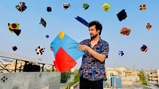 Game Challenge In Stromy Wind😱Sari Kites Phat Gai Aj🥹|| Touch And Go Paich🥵!Hamza On 🔥 Fire😆 screenshot 4