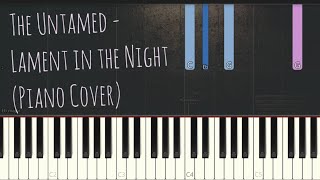 Video voorbeeld van "Lament in the night 夜奔 | 陳情令 the Untamed | 魔道祖師 Mo Dao Zu Shi MDZS | Piano Pop Song Tutorial"