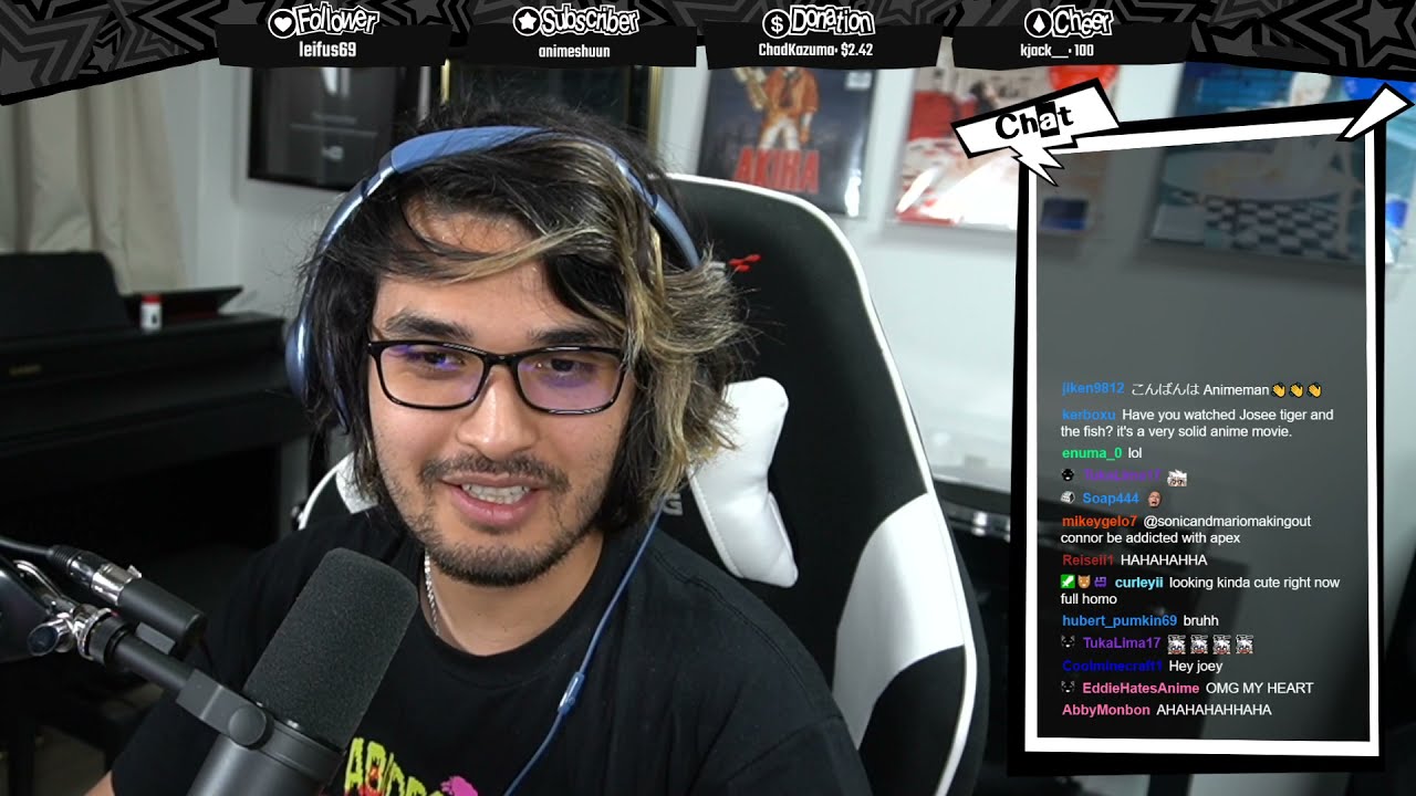 The Anime Man plays ranked Mahjong Soul and Marbles on Stream with chat [Twitch VOD]