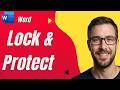 How to Lock &amp; Protect Microsoft Word Documents [2026 Guide]