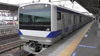 549M E531系 K456編成 常陸多賀駅発車