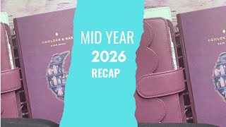 Mid Year Planner and Journal Check In