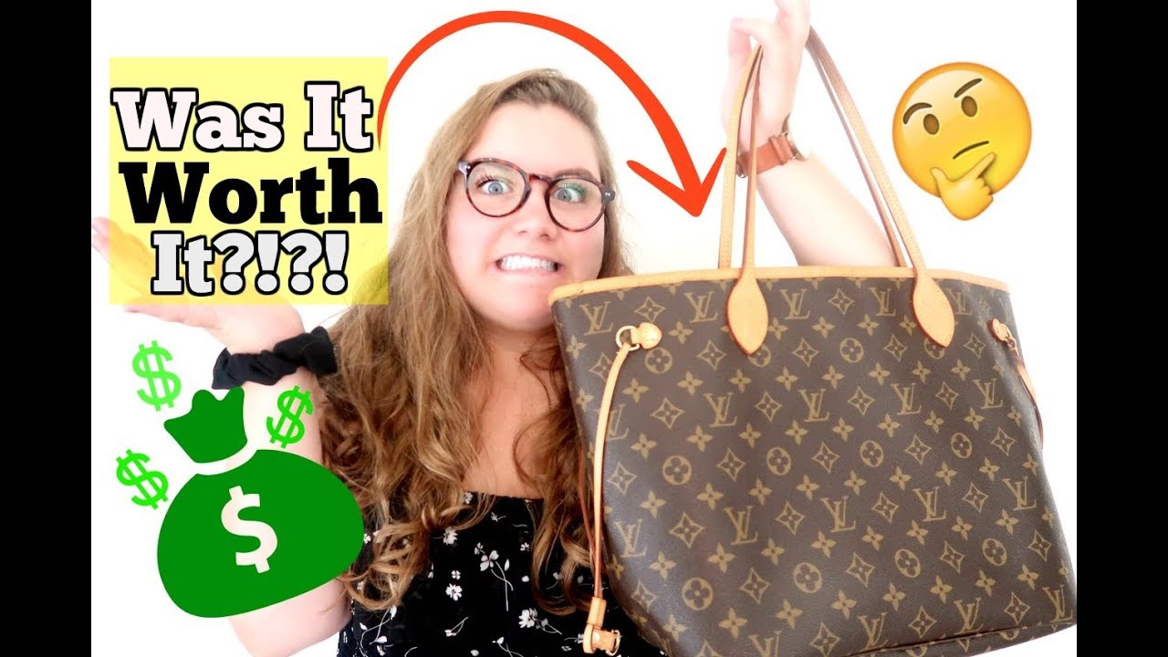 LOUIS VUITTON NEVERFULL MM REVIEW - YouTube