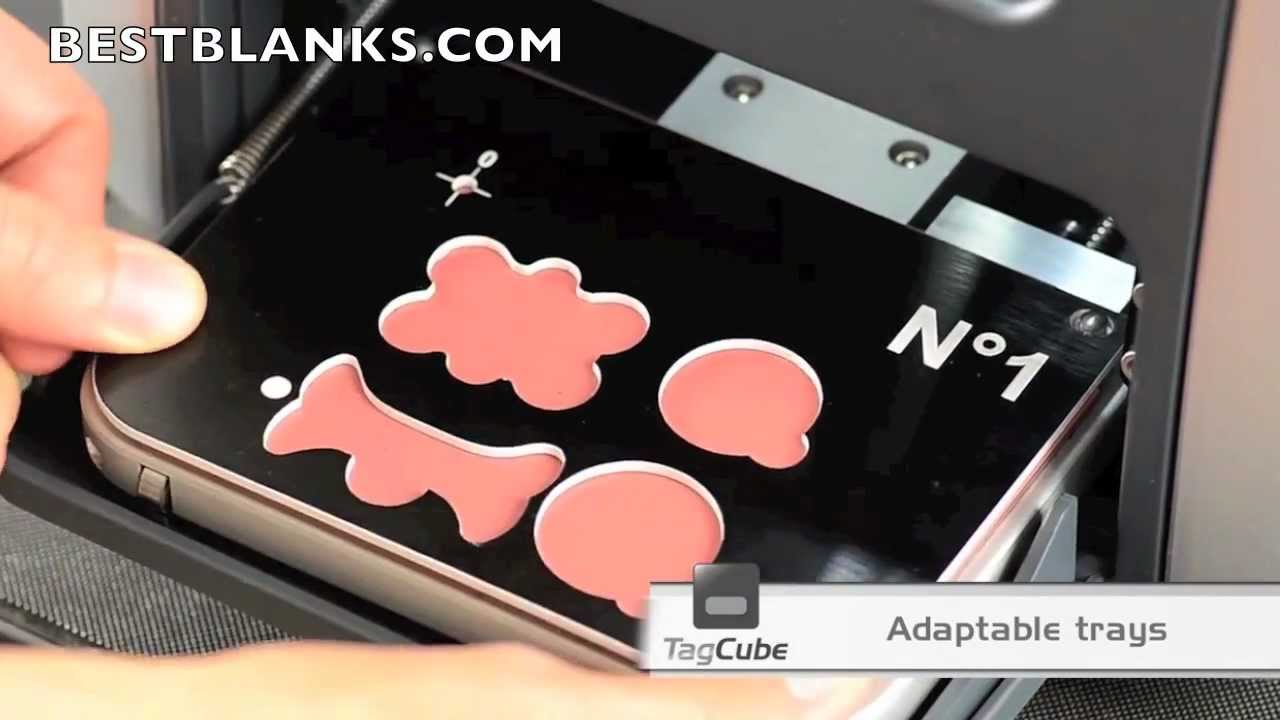 learn how to make a pet tag using the new tagcube engraver youtube
