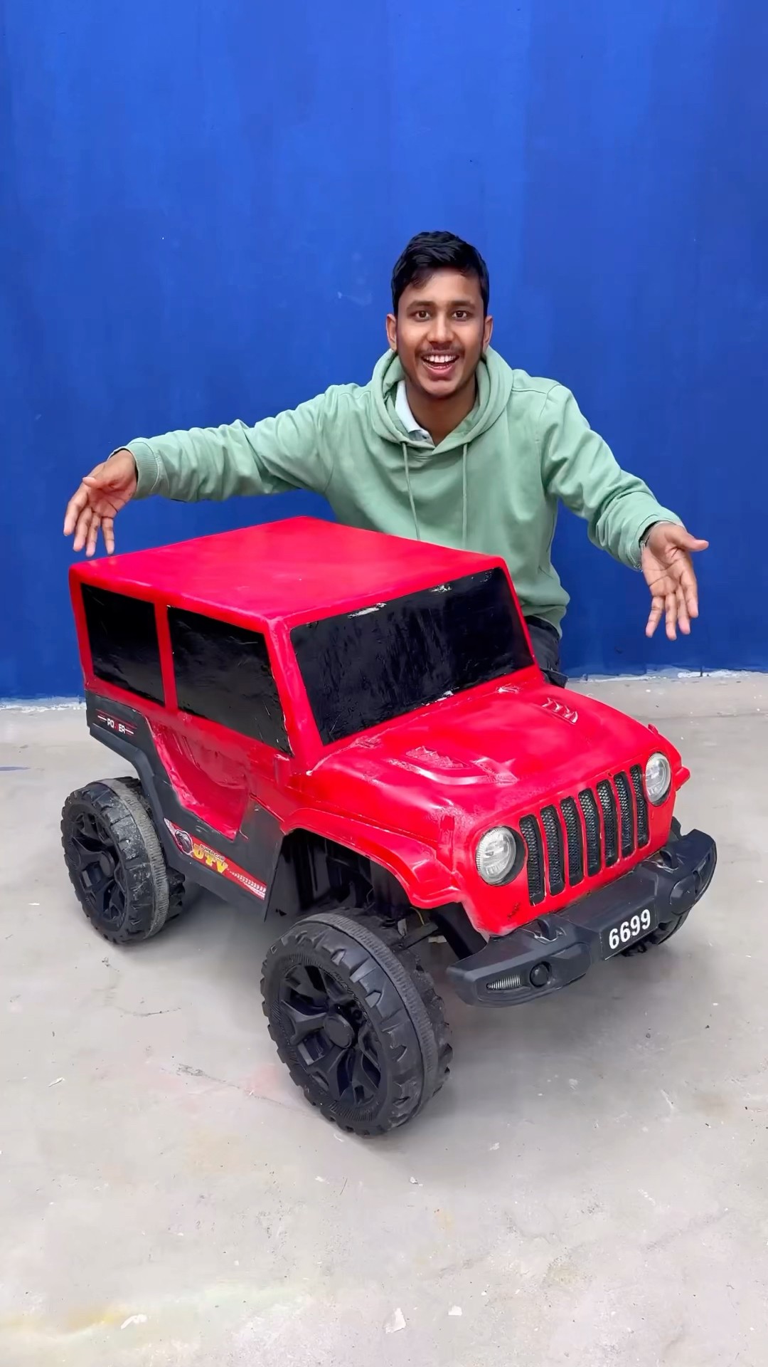 Finally Mini Thar Agaya re caca