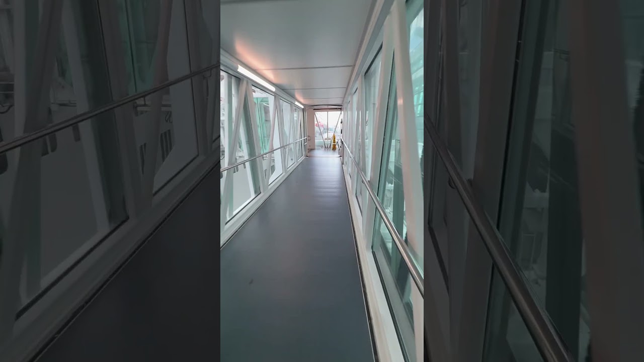 Boarding NCL Escape Haven first person on board the ship 