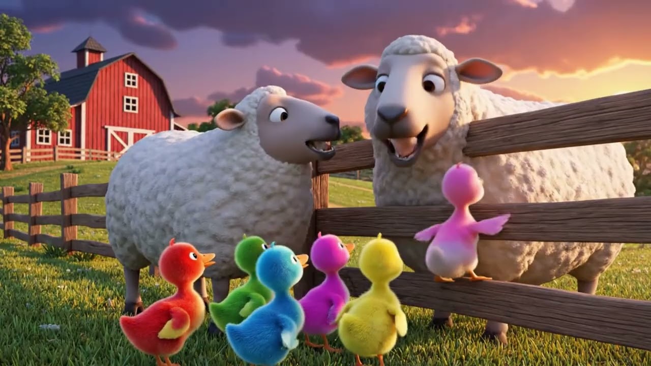 Five Little Ducks   Animal Song For Kids # 5