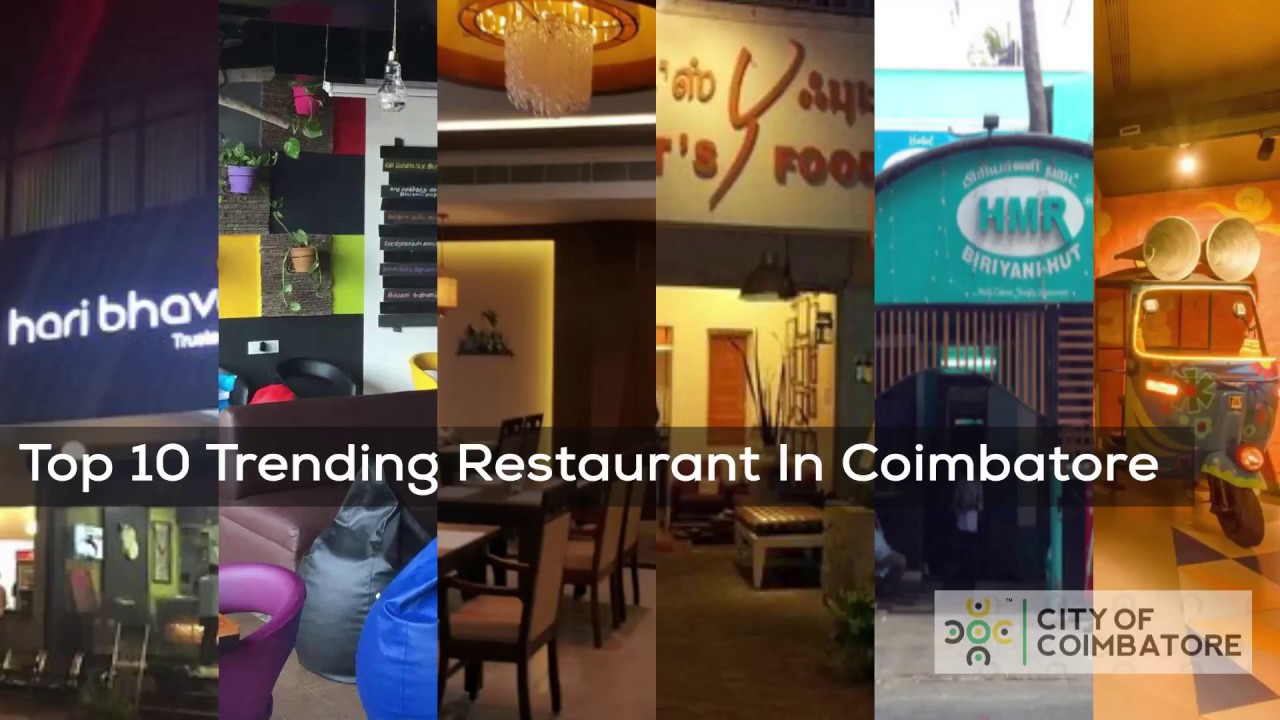 Top 10 Trending Restaurant In Coimbatore