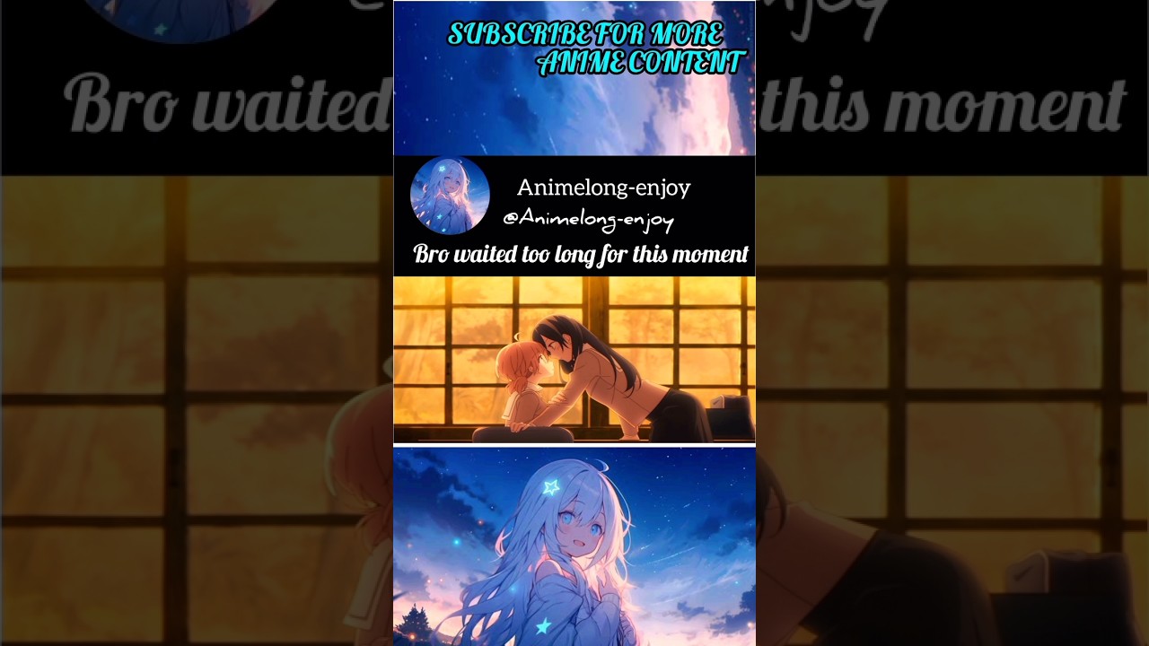 Touko Nanami she kiss her 😘 || 