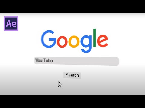 After Effects Google search Template .