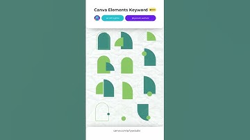 Canva Elements Keyword | Aesthetic Shape