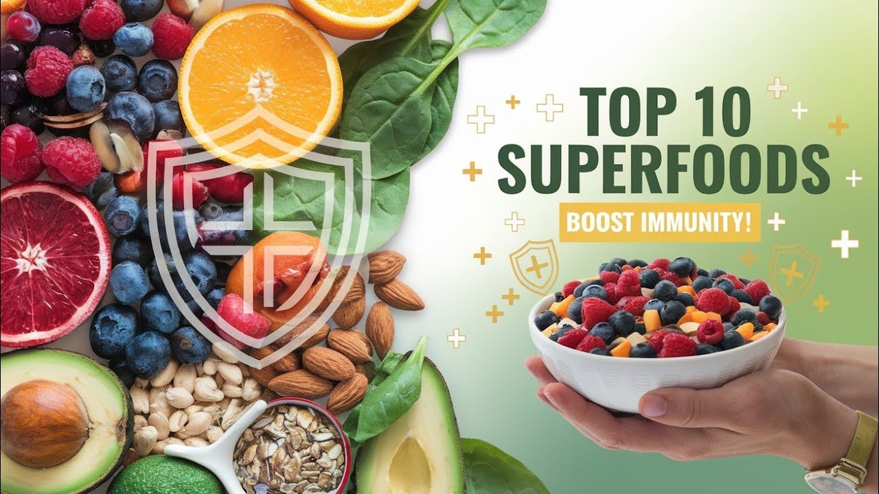 Top 10 Superfoods to Boost Your Immune System! - YouTube