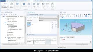 Simulations in Tribology Ass 5, Part 4 Adding Thin Film Flow