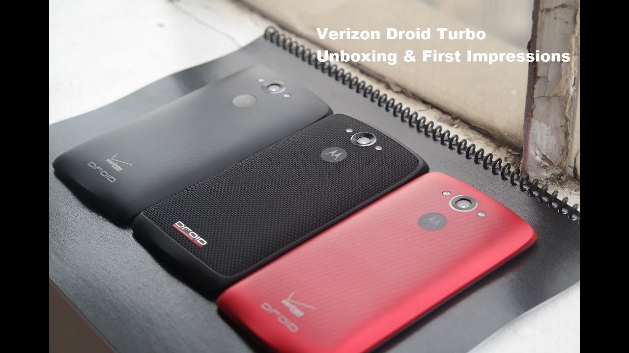 Verizon Droid Turbo Unboxing & First Impressions Hands-on