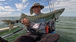 Cold and Windy No Problem.  Cudas Always Willing To FIGHT. by Key West Kayak Fishing 4,060 views 3 months ago 24 minutes