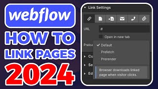 How To Link Pages in Webflow 2025