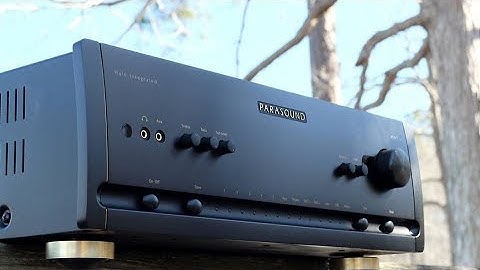 Review!  The Parasound HALO HINT 6 Integrated Amplifier!