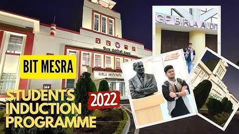 BIT MESRA Students Induction Programme @smartyanya ft. @diEdits