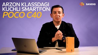 POCO C40 | Arzon klassdagi kuchli smartfon