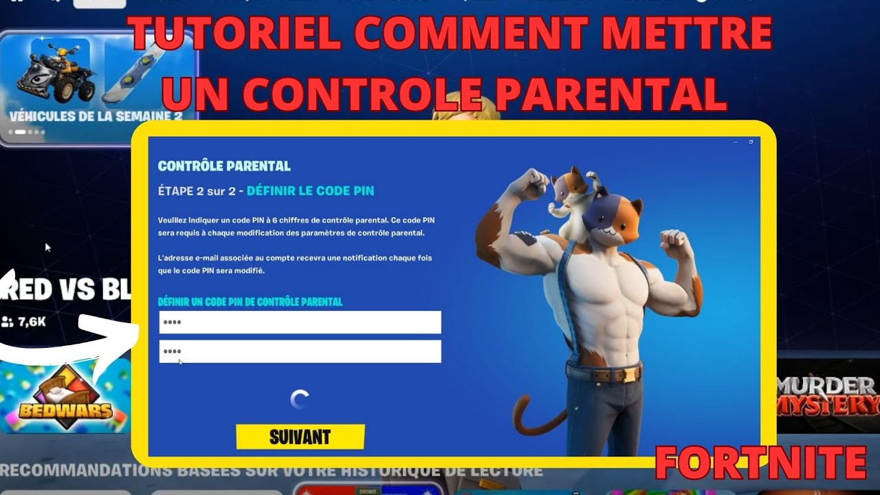 Tutoriel Comment Mettre Un Controle Parental Sur Fortnite Mettre Un