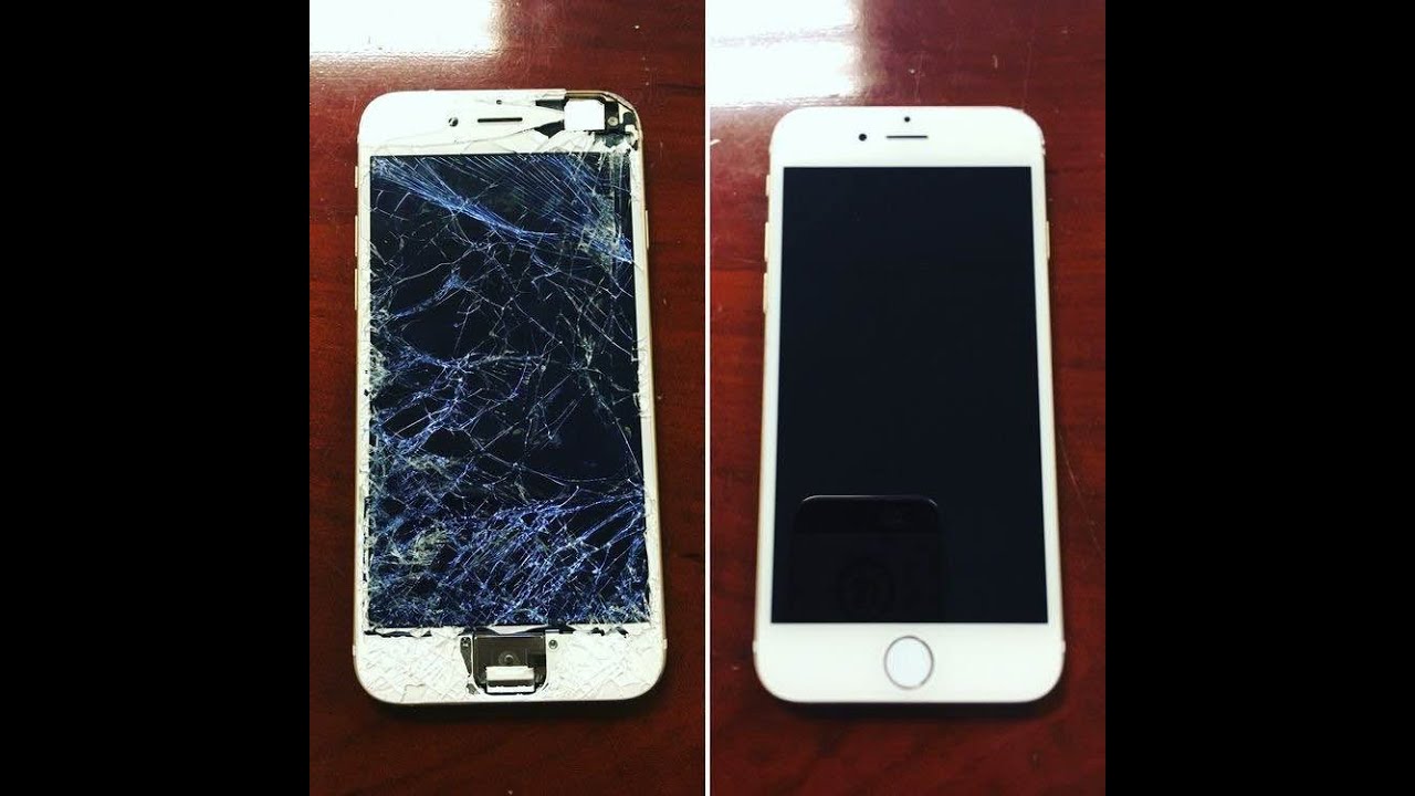 iPhone 8 Plus Glass Replacement - YouTube
