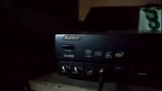 Platinum SD-6000 karaoke player (sound test only - video recorded: December 31, 2021)