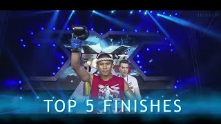 Kaew Weerasakreck - Top 5 Finishes