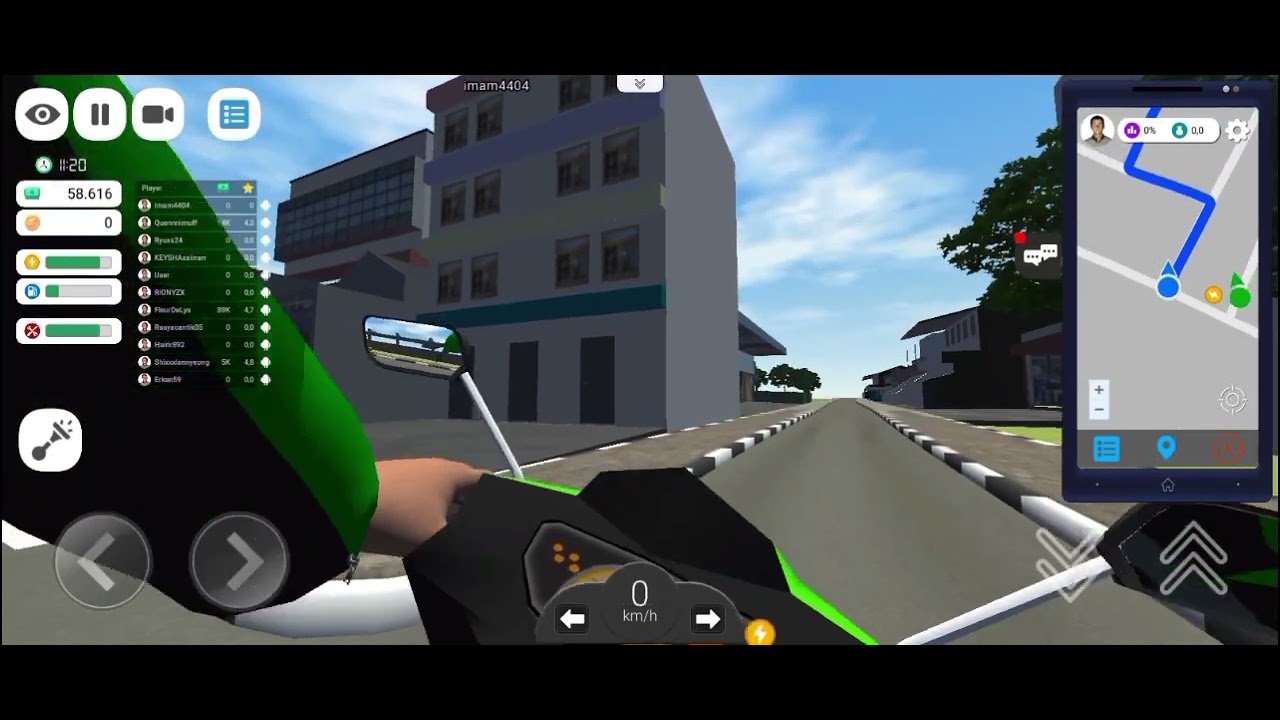 game menjalankan misi, game tamer Honda Vario Ojolista - Salip Ojol The Game | Android Gameplay