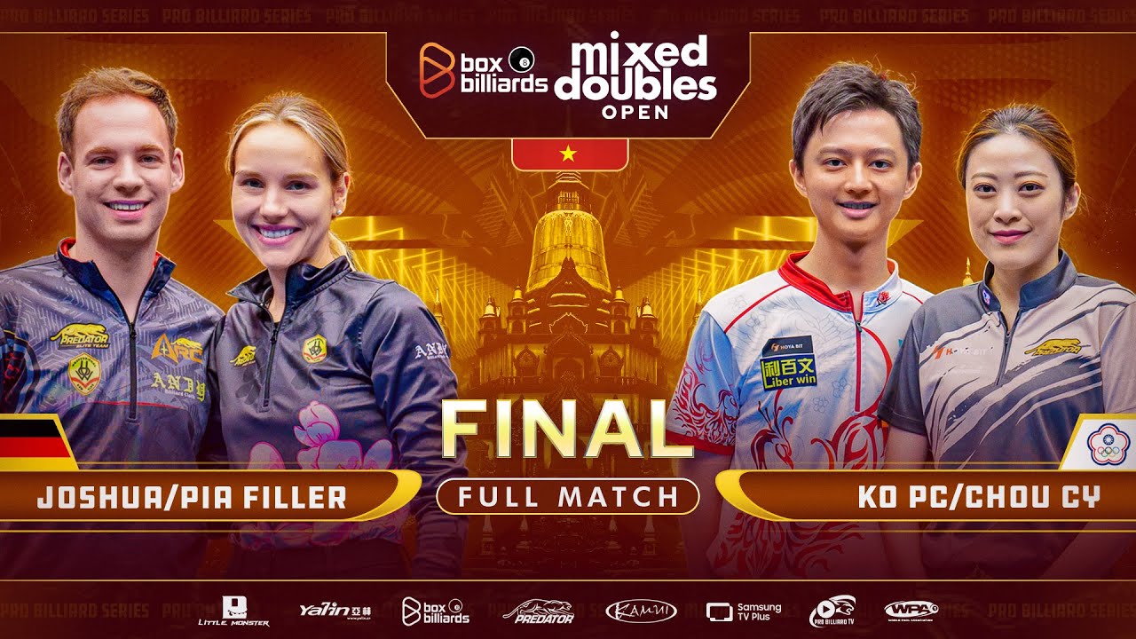 FINAL 🔥 Filler's vs Chou/Ko ▸ 2025 Box Billiards Mixed Doubles Open