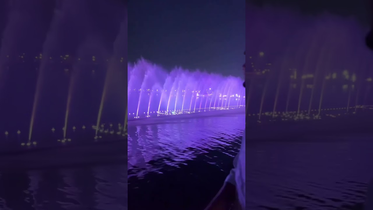 Musical fountain | Hussain Sagar | Necklace road | Hyderabad | Aqib khann
