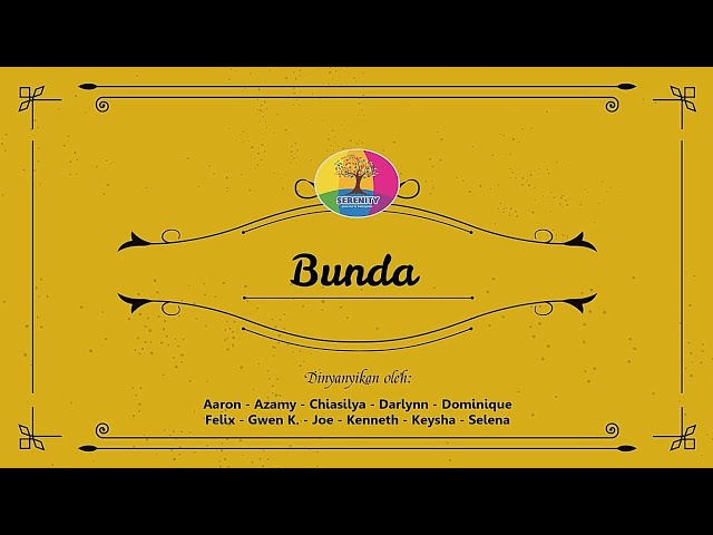 Bunda Cover | Mother's Day 2020 Virtual Performance class=