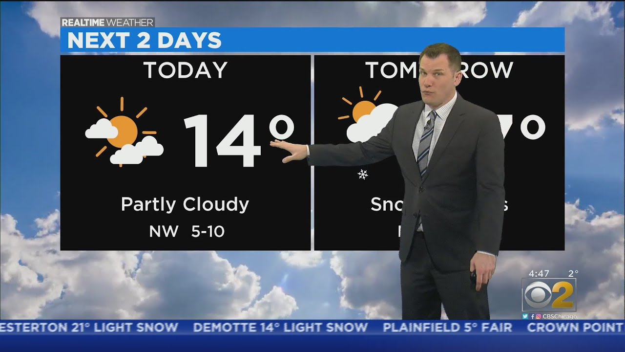 Another Cold Day; Snow Ahead Wednesday - YouTube