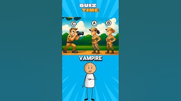 Who is Vampire? 🤔Only 1%guess this right  #quiz #brainteaser #riddle #puzzle #fyp