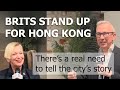 Brits stand up for hong kong