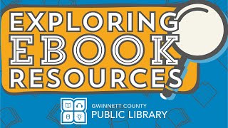 Exploring eBook Resources