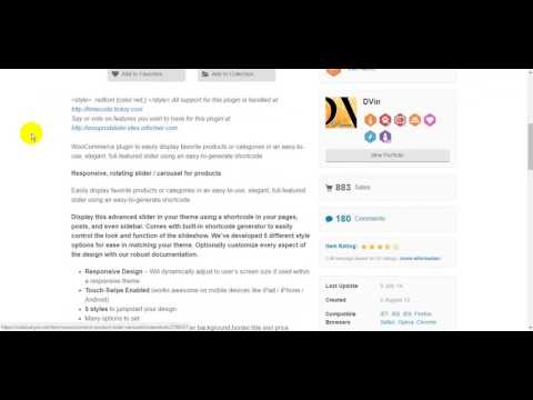 WooCommerce Product Slider Carousel