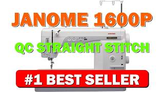 Janome 1600P-QC Straight-Stitch Machine and Kit - B00AROEE7E