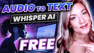 Transcribe Audio to Text for FREE | Whisper AI StepbyStep Tutorial