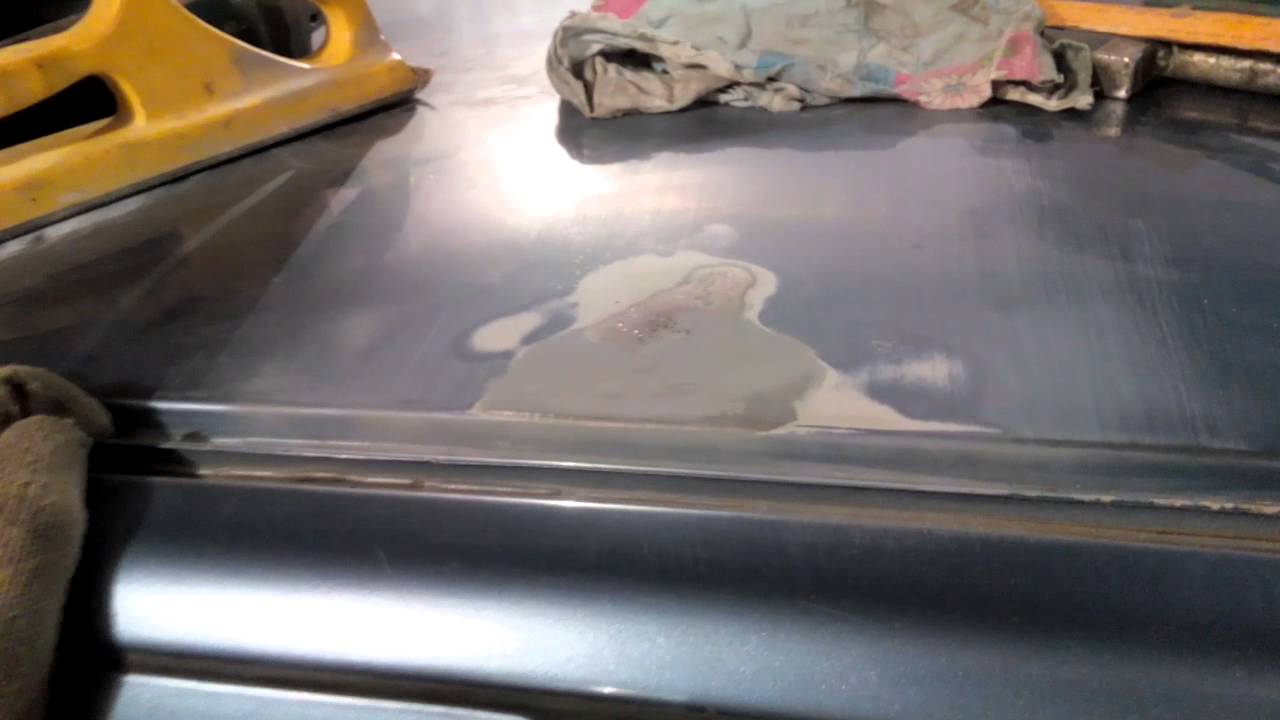 вмятина на крыше - YouTube