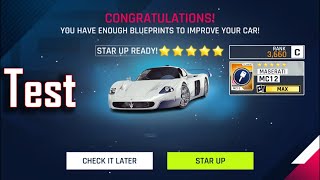 Dominate Multiplayer with 5-Star Golden Maserati MC12 in Asphalt 9: Speed Racing Action!