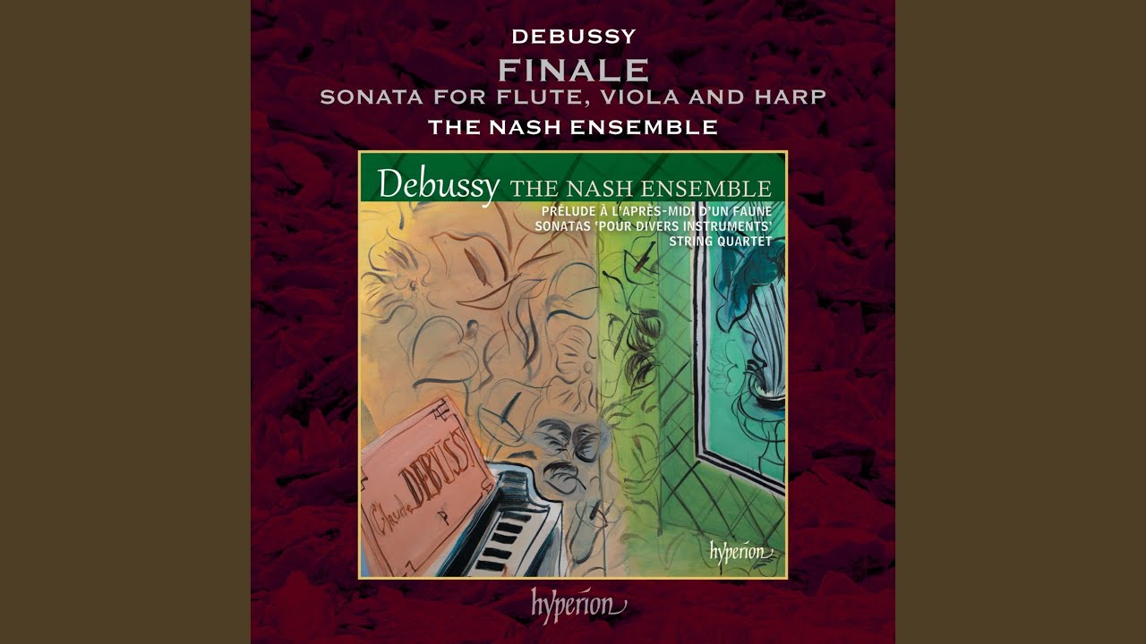 Sleduj Debussy: Sonata for Flute, Viola & Harp, CD 145: III. Finale. Allegro moderato ma risoluto na YouTube