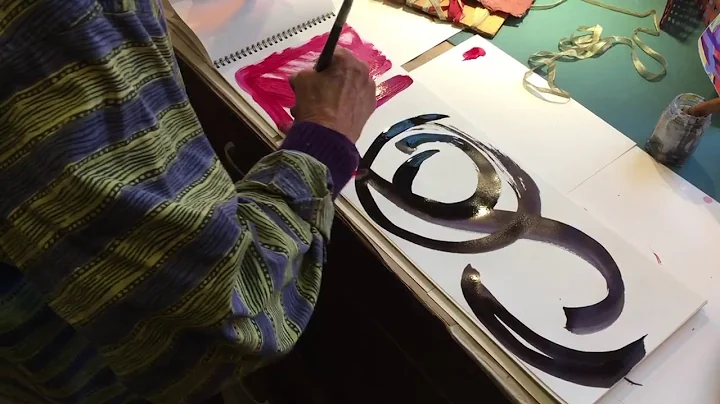 Ink painting bebc