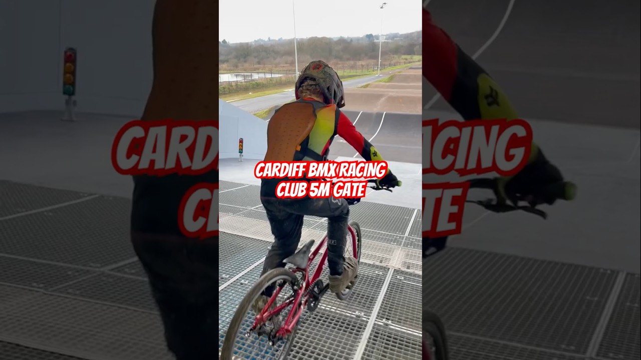 Cardiff BMX Racing Club training session 
