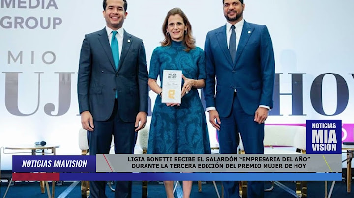 LIGIA BONETTI RECIBE GALARDÓN “EMPRESARIA DEL AÑO DURANTE LA TERCERA EDICIÓN DEL PREMIO MUJER DE HOY