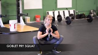 Goblet Pry Squat