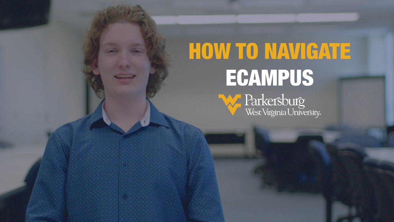 How to Use eCampus at WVU Parkersburg